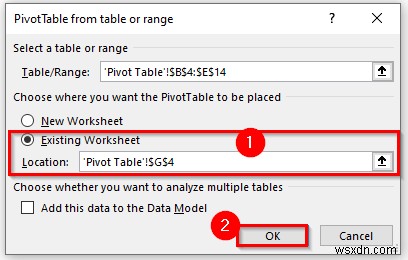 Excel のピボット テーブルからデータ モデルを削除する (簡単な手順)