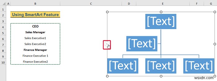 Excel で階層を作成する方法 (3 つの簡単な方法)