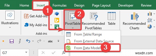 Excel でデータ モデルを使用する方法 (3 つの例)