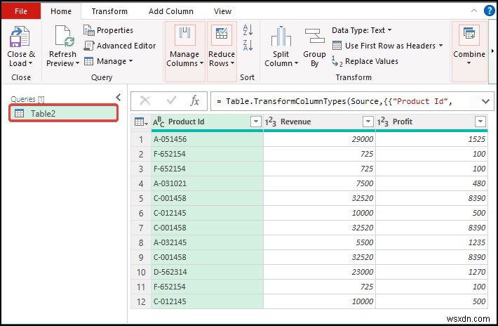 Excel で値が重複するリレーションシップを作成する方法