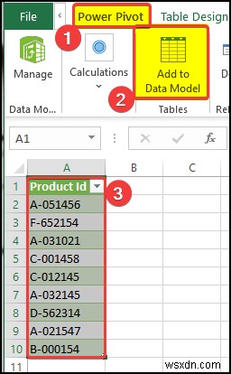 Excel で値が重複するリレーションシップを作成する方法