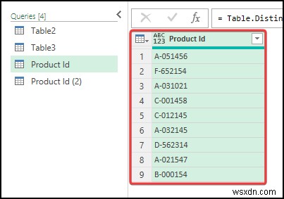 Excel で値が重複するリレーションシップを作成する方法