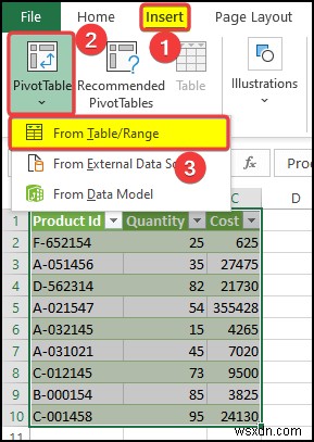 Excel で値が重複するリレーションシップを作成する方法