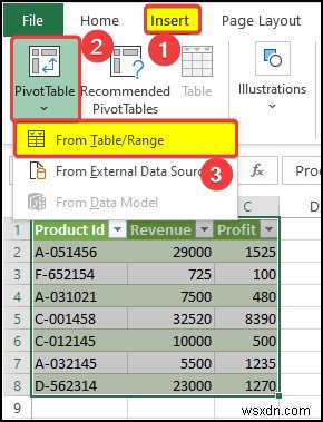 Excel で値が重複するリレーションシップを作成する方法