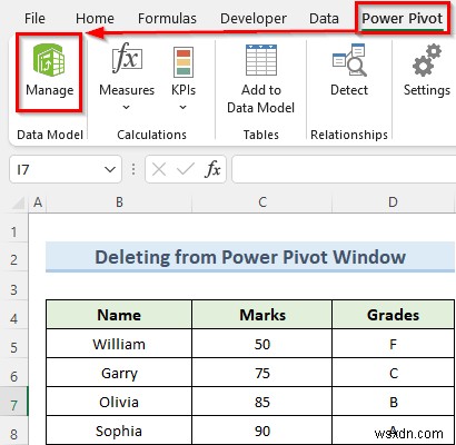Excel でデータ モデルからテーブルを削除する方法 (2 つのクイック トリック)