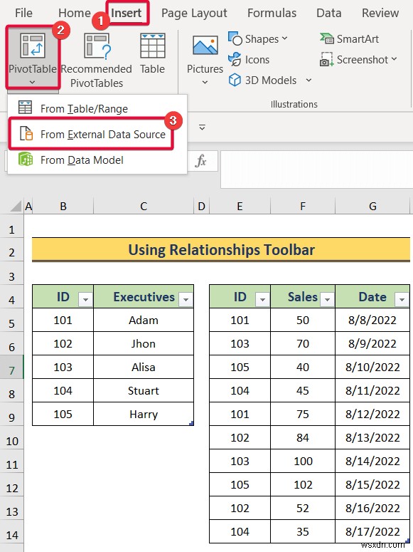 Excel でデータ モデルを作成する方法 (3 つの便利な方法)