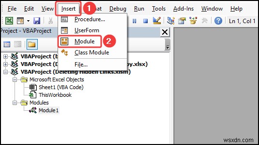 Excel で隠しリンクを削除する方法 (5 つの簡単な方法)