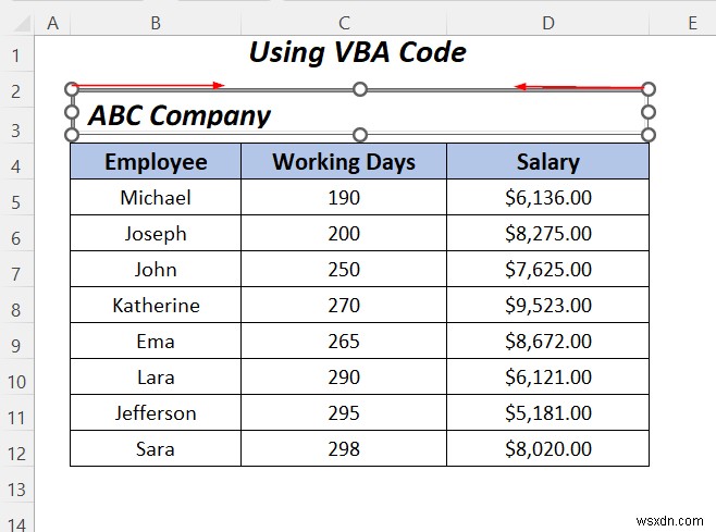 Excel でテキスト ボックス内のテキストを強調表示する方法 (3 つの便利な方法)