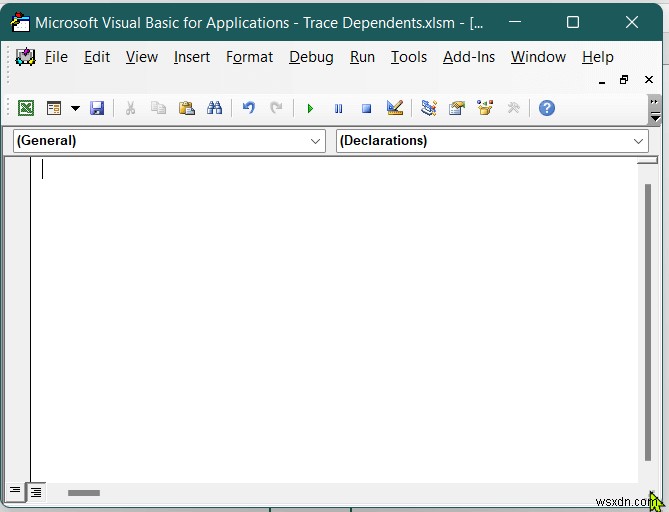 Excel で依存関係を別のシートにトレースする方法