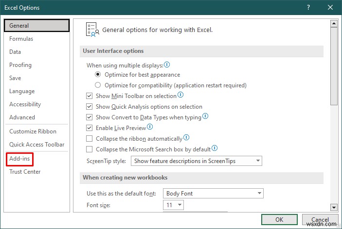 Excel にデータ分析をインストールする方法