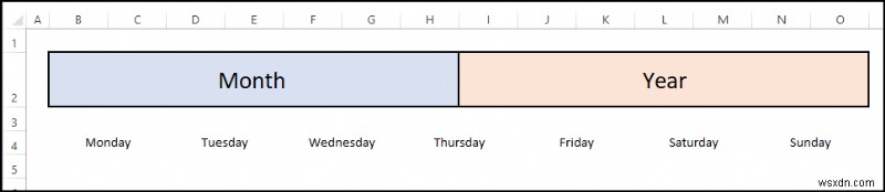 Excel で空白のカレンダーを作成する方法 (無料のテンプレートをダウンロード)