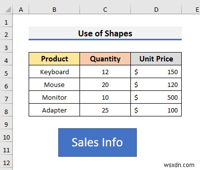 Excel でマクロなしでボタンを作成する方法 (3 つの簡単な方法)