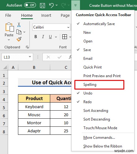 Excel でマクロなしでボタンを作成する方法 (3 つの簡単な方法)