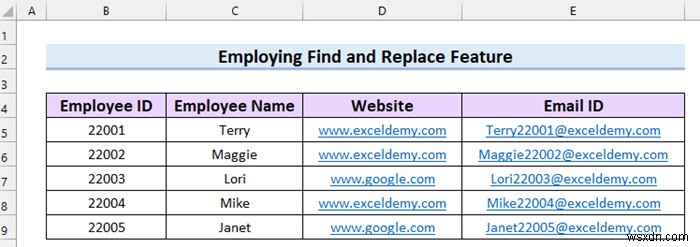 Excel で電子メール リンクを削除する方法 (7 つの簡単な方法)