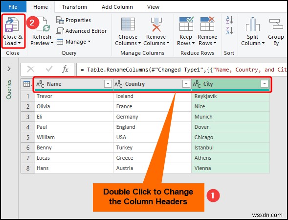 Excel でテキストを複数の区切り記号を持つ列に変換する方法