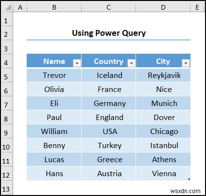 Excel でテキストを複数の区切り記号を持つ列に変換する方法