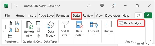 Excel で ANOVA テーブルを作成する方法 (3 つの適切な方法)