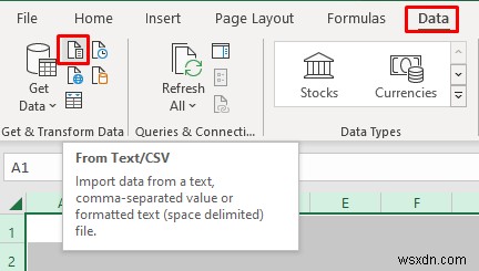 Excel で区切り記号付きの CSV を開く方法 (6 つの簡単な方法)