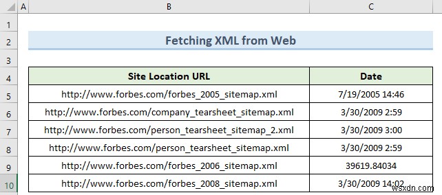 Excel で XML を列に変換する方法 (4 つの適切な方法)