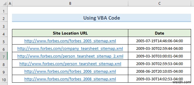 Excel で XML を列に変換する方法 (4 つの適切な方法)