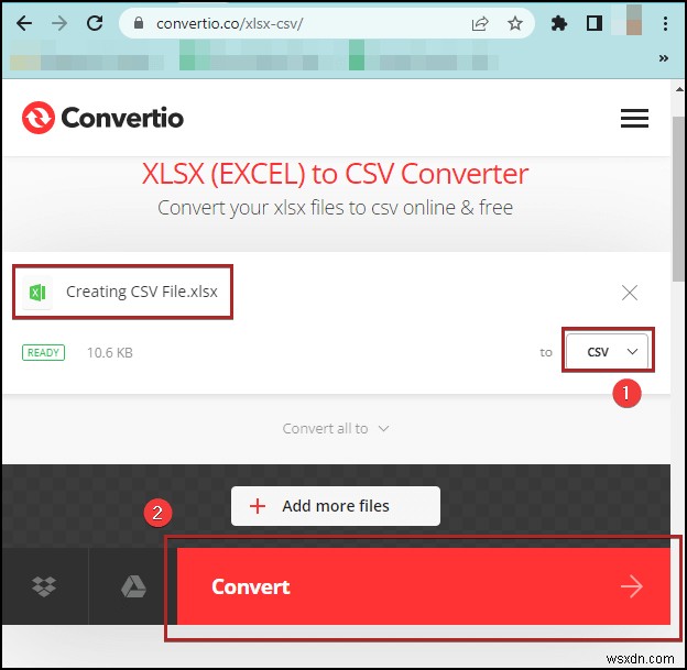 Excel から CSV ファイルを作成する方法 (6 つの簡単な方法)