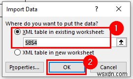 XML を Excel テーブルに変換する方法 (3 つの簡単な方法)