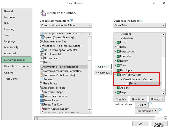 Excel でアンケートを作成する方法 (2 つの簡単な方法)