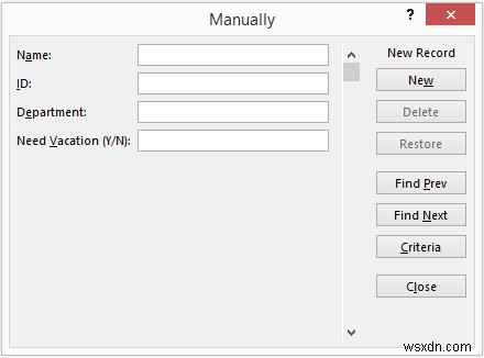 Excel でアンケートを作成する方法 (2 つの簡単な方法)