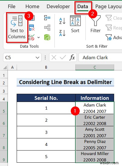[修正!] Excel のテキストから列への変換でデータが削除される