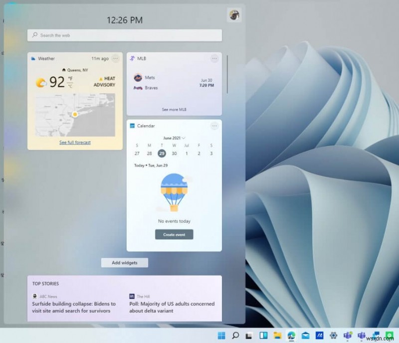 ハンズオン ビデオ:Windows 11 Dev Channel Build 22000.51 で更新されたユーザー インターフェイス