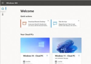 Windows 365 EnterpriseでWindows 11クラウドPCがついに利用可能に