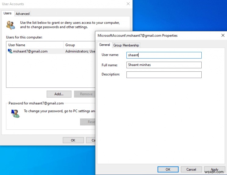 Windows 10 または Windows 11 でアカウント名を変更する方法