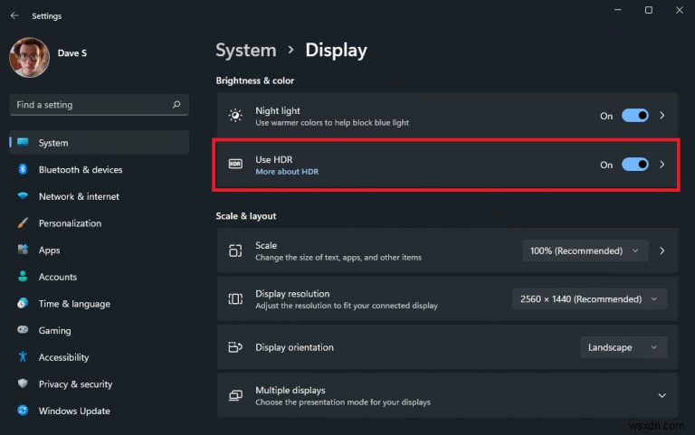 Windows 11 で Auto HDR を有効にして最高の視聴体験を得る方法