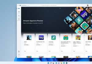 Android アプリとタスクバーの改善は、来月 Windows 11 に導入されます