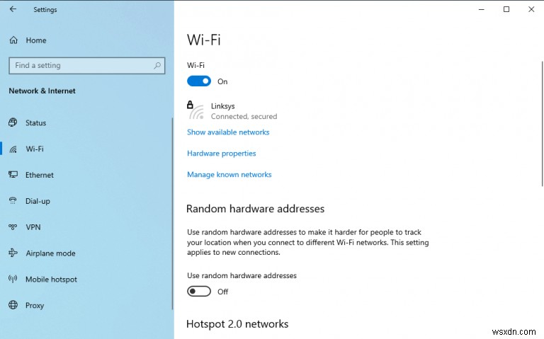 Windows 10 または Windows 11 でネットワークを削除する方法