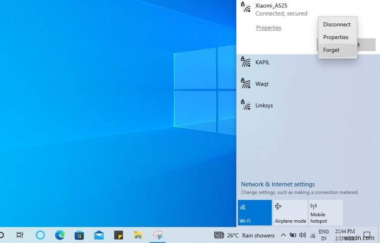 Windows 10 または Windows 11 でネットワークを削除する方法