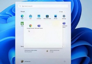 (ビデオ) Dev Channel Build 22557 のハンズオン:Windows 11 に必要な大きな機能の一部