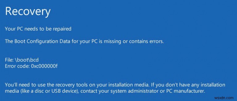 Windows 11 BCD (ブート構成データ) を最初から完全に再構築する方法