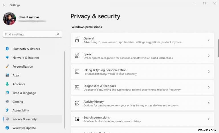 Windows 10 または Windows 11 でプライバシー設定を確認および変更する方法