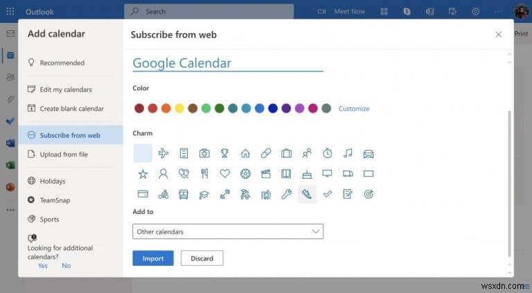 Outlook と Google カレンダーを同期する方法