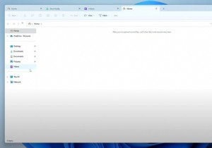[ビデオ] Windows 11 ファイル エクスプローラーのタブとその他の新機能のハンズオン