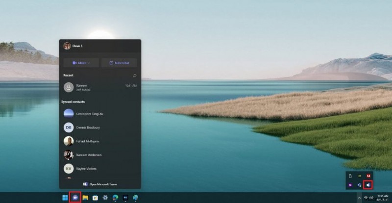 Windows 11 で友人や家族とつながるために Microsoft Teams チャットを開始する方法