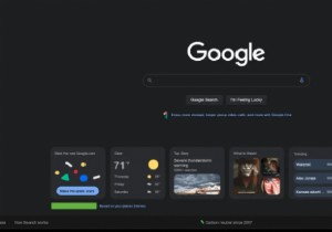 Google の新しいホームページは、検索ボックスの下にある Windows 11 のようなウィジェットでより多くの人に公開されます