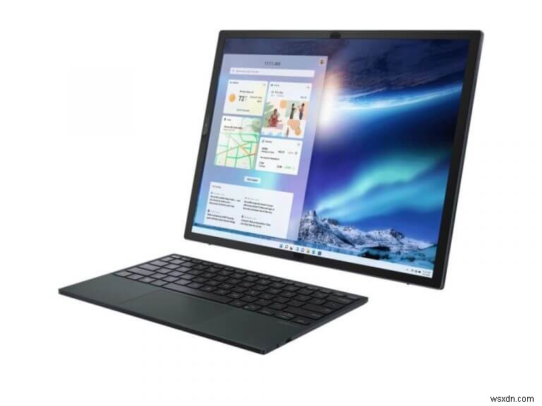 Asus、Windows 11 対応の折りたたみ式タブレット、Zenbook 17 Fold を発売