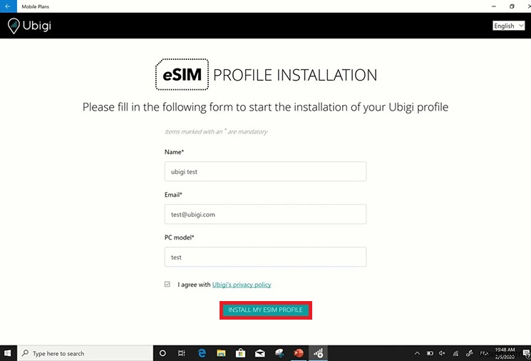 Windows 11 で無料の eSIM プロファイルを簡単に取得する方法
