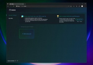 Microsoft Edgeの新機能「ウォレット」でデジタル資産をもっと便利に管理しよう