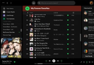 Windows版Spotifyアプリ、最新アップデートで新デザインに刷新