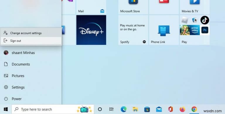 Windows 10 または Windows 11 でユーザー アカウントを切り替える方法