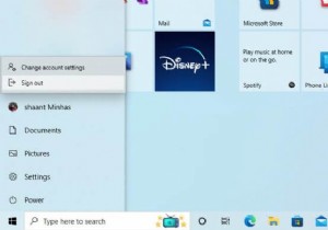 Windows 10 または Windows 11 でユーザー アカウントを切り替える方法