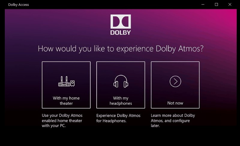 Windows 10 で Dolby Atmos 空間サウンドを開始する方法